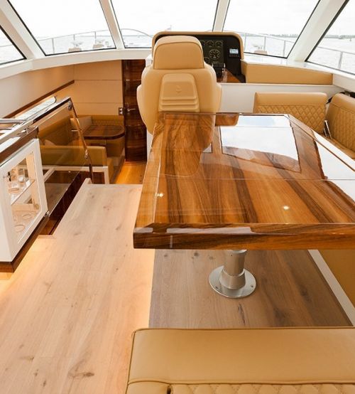 Yacht interior