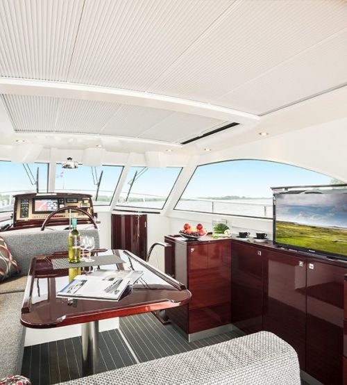 Yacht interior