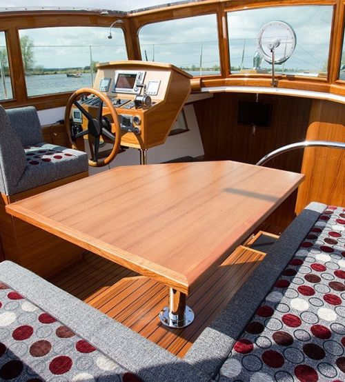 Yacht interior