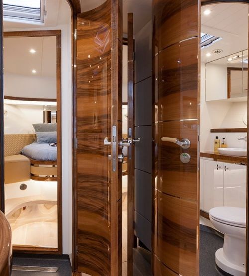 Yacht interior