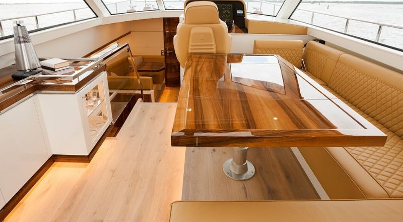 Yacht interior