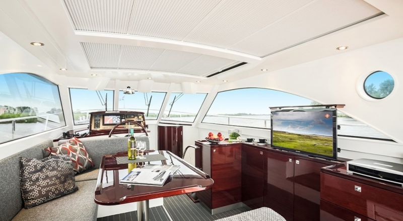 Yacht interior