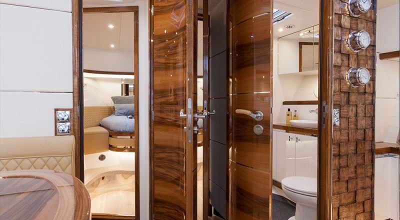 Yacht interior